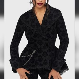 Killstar Black Lace Jacket